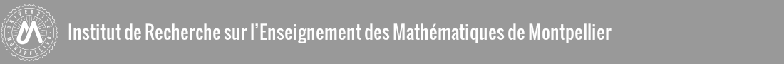 Institut de recherche sur l'enseignement des mathématiques Logo